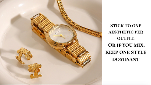 How to master jewelry aesthetics - stick to one style or balance mixed looks | ARZA Jewelry