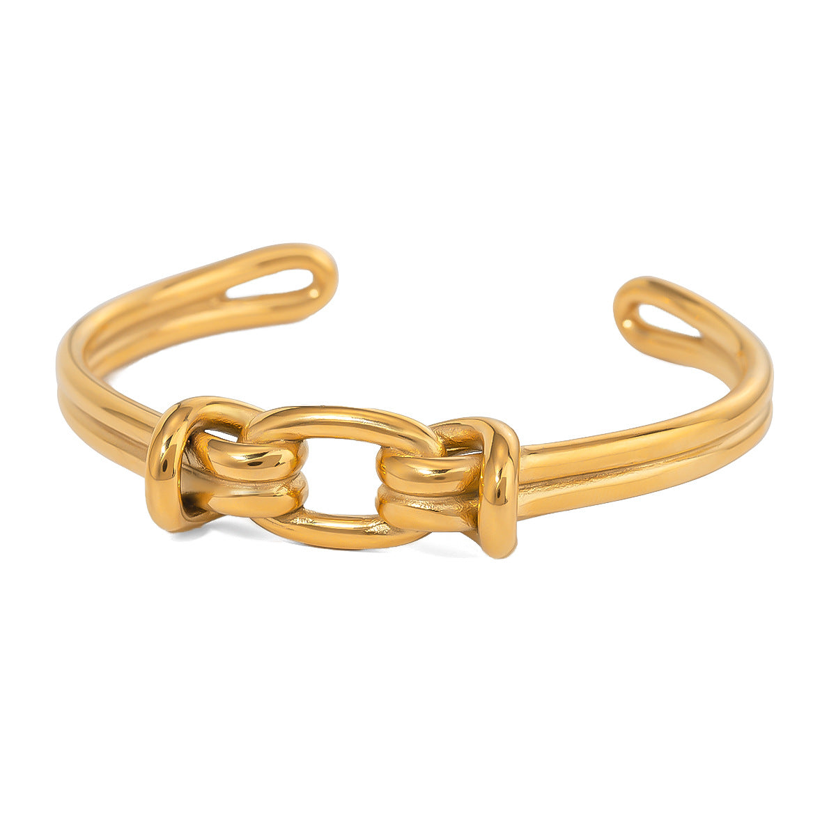 Adjustable stainless steel chain bracelet for women (available in multiple sizes) - waterproof everyday jewelry by Arza Accessories 10