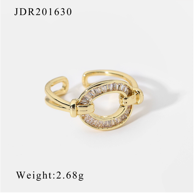 Gold plated stackable rings for women – minimalist everyday jewelry – Arza Accessories AU 11