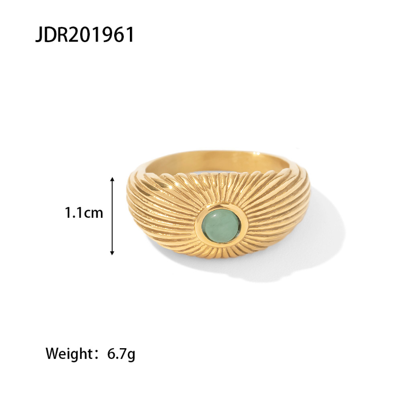Bold Statement Pendant by Arza Accessories: 1.1cm premium metal jewelry, 6.7g lightweight design, perfect for gifts or everyday luxury - dimension