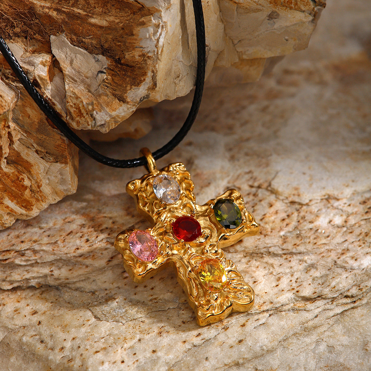 Gold choker necklace with 3.95cm minimalist pendant showing adjustable 149cm length and 12.49g design 1 5