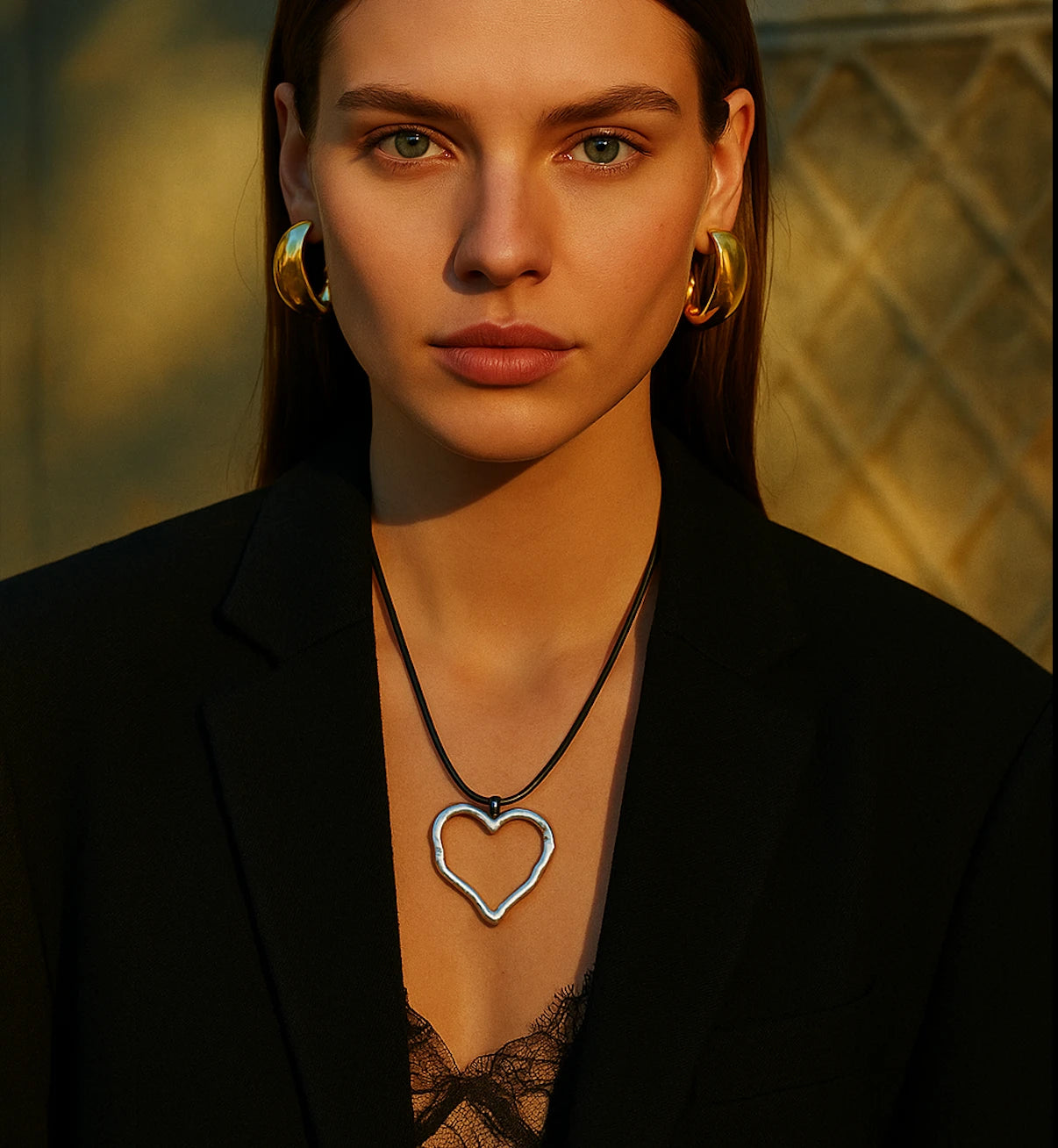 Minimalist layered chain necklaces for women