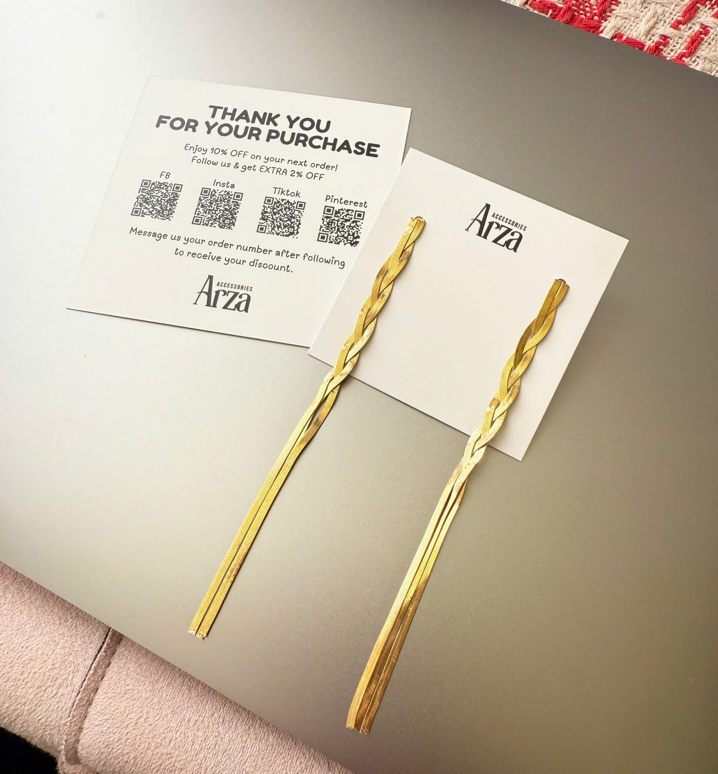 Gold Tone Delicate Threader Earrings for Women - Ultra Lightweight 2.15g Stainless Steel Everyday Jewelry, Waterproof & Hypoallergenic Elegant Gift | Arza Accessories