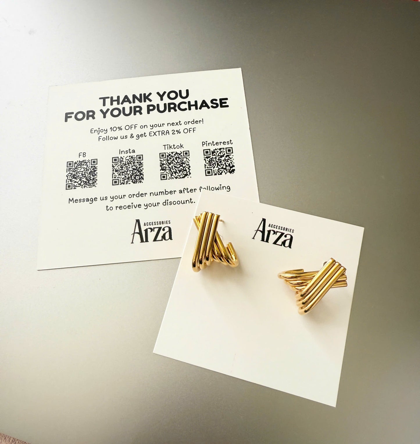 Gold Trendy Earrings for Women for Everyday Wear and Party Lightweight Minimal Design  Arza Accessories