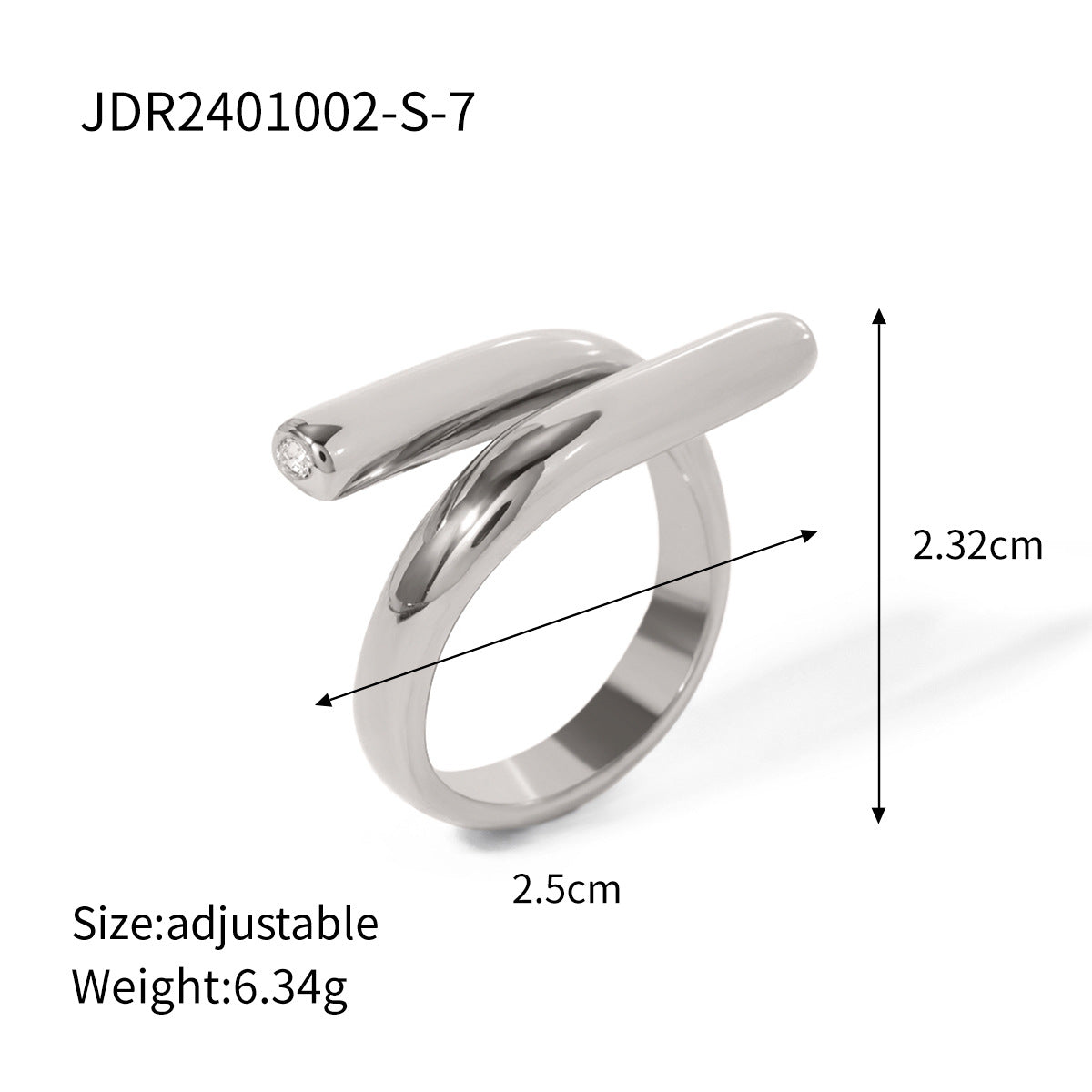 Adjustable thin gold and silver minimalist stackable ring (2.5cm band) by Arza Accessories, perfect for everyday layering and elegant styling 8