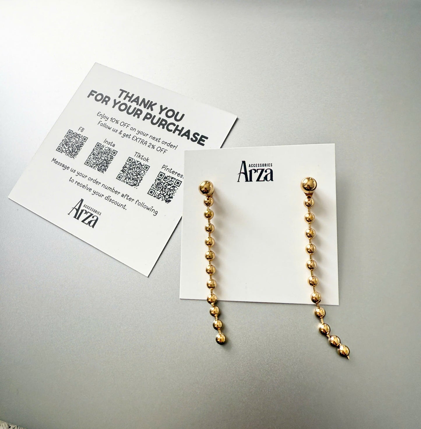 Gold Tone Feminine Threader Earrings for Women - Delicate 0.6mm Stainless Steel Dangling Jewelry, Ultra Lightweight 4.7g Waterproof & Hypoallergenic Everyday Elegance _ Arza Accessories