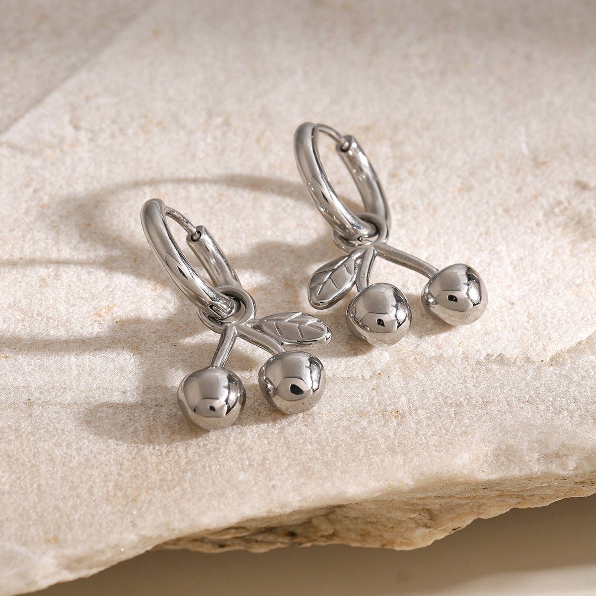 Gold and silver-tone dangle earrings (2.88cm) - affordable two-tone stainless steel jewelry for women 5