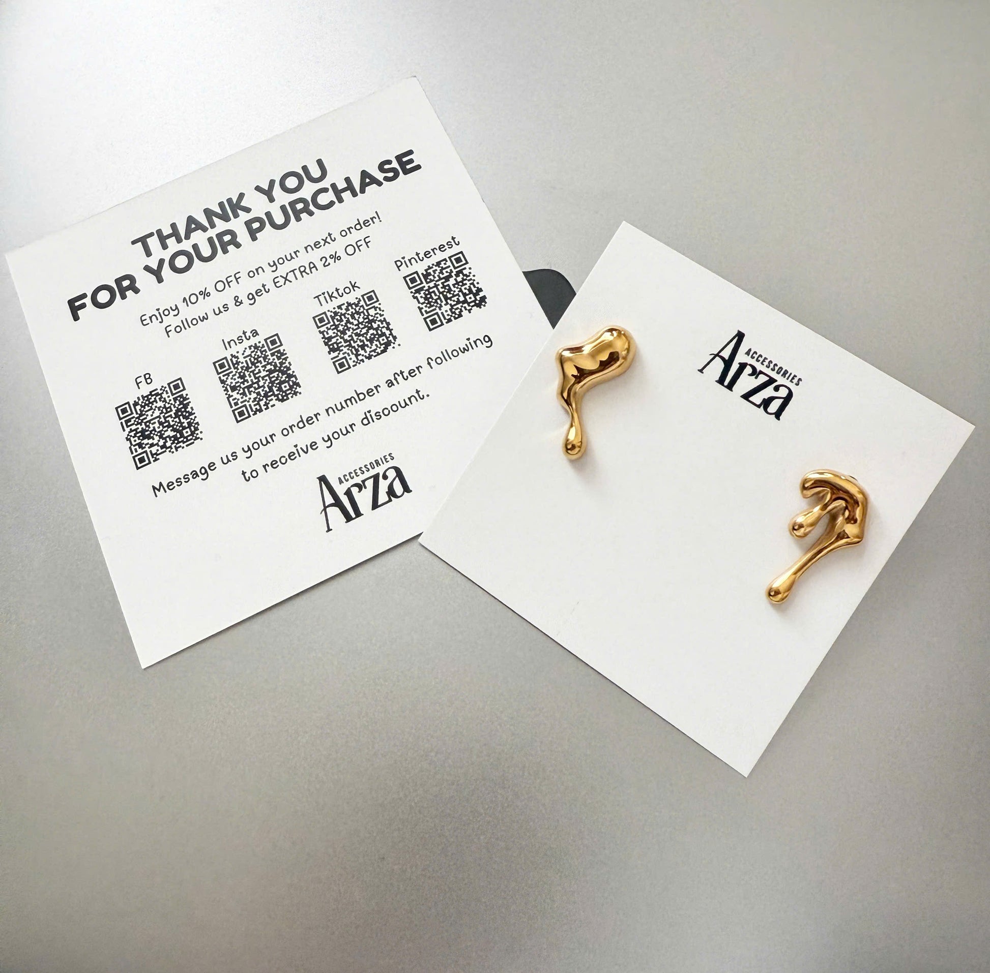 Gold-tone stainless steel asymmetrical huggie earrings, 3.43cm with 2.04cm drop, modern everyday jewelry 16